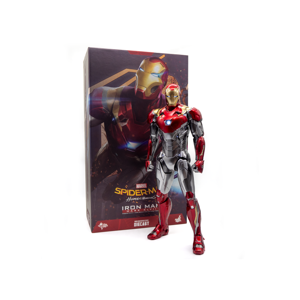 Hot Toys Figure Mms427d19 - Marvel Comics - Spider-Man : Homecoming - Iron Man Mark 47