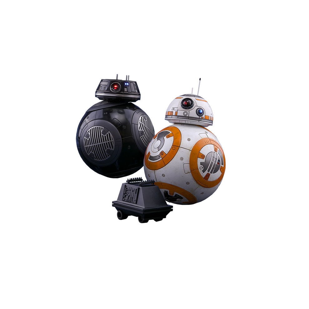 Hot Toys Figure Mms442 - Star Wars : The Last Jedi Bb-8 & Bb-9E