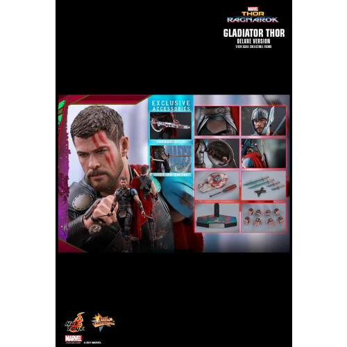 Hot Toys Figur Hot Toys MMS445 - Marvel Comics - Thor 3 : Ragnarok - Gladiator Thor Deluxe Version 1