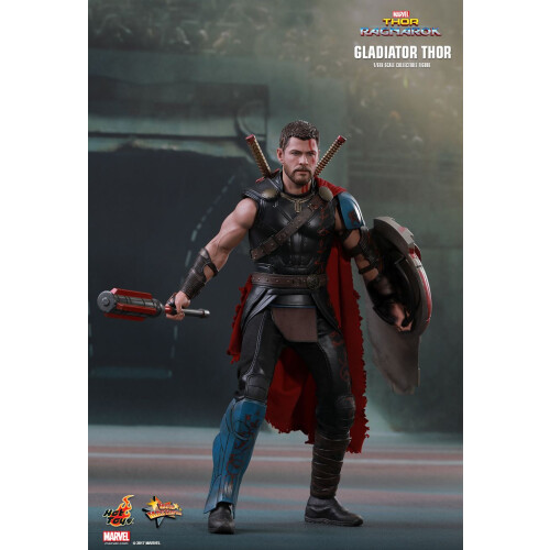 Hot Toys Figur Hot Toys MMS445 - Marvel Comics - Thor 3 : Ragnarok - Gladiator Thor Deluxe Version 2