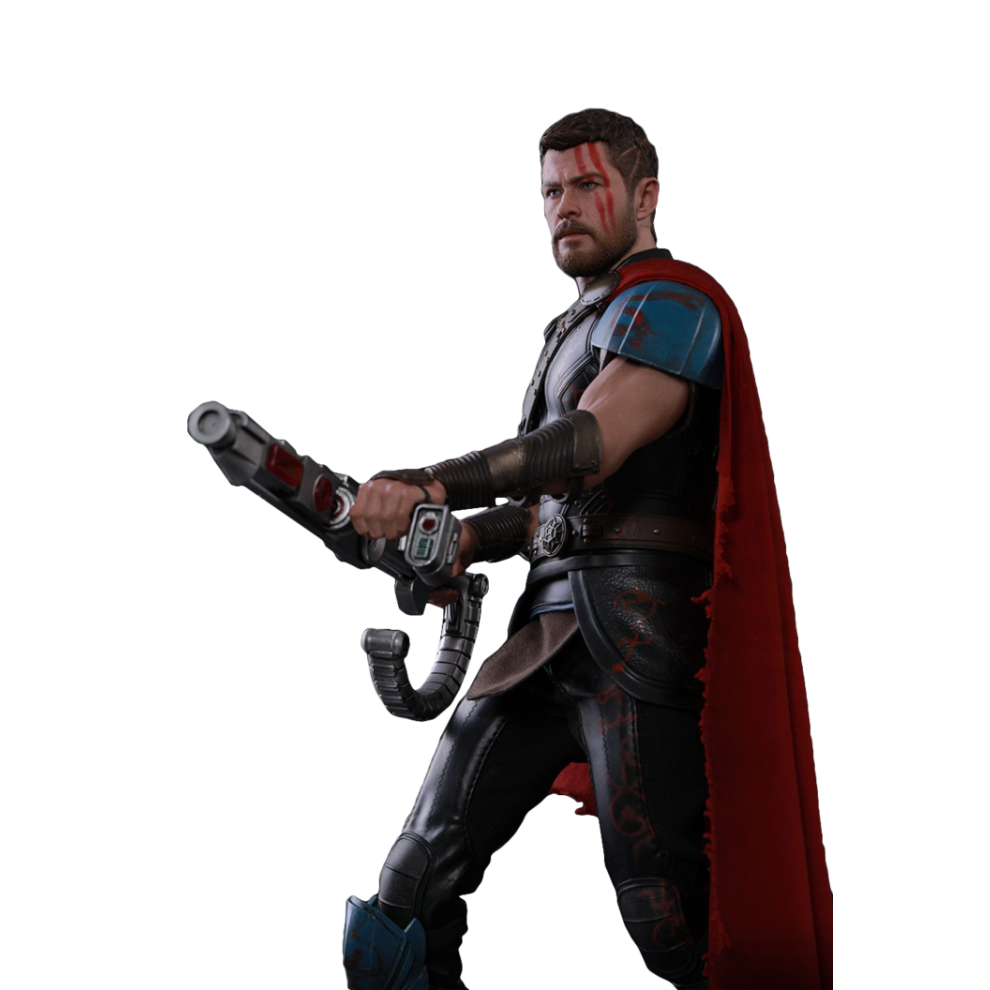 Hot Toys Figure Mms445 - Marvel Comics - Thor 3 : Ragnarok - Gladiator Thor Deluxe Version