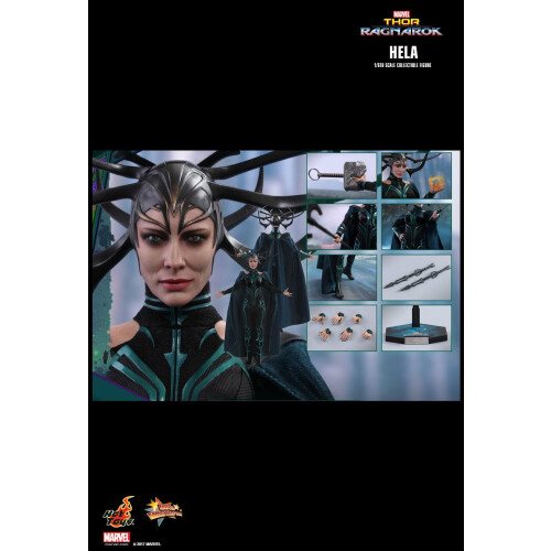 Hot Toys Figur Hot Toys MMS449 - Marvel Comics - Thor 3 : Ragnarok - Hela 1