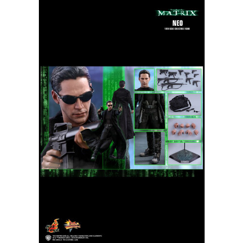 Hot Toys Figur Hot Toys MMS466 - The Matrix - Neo 1