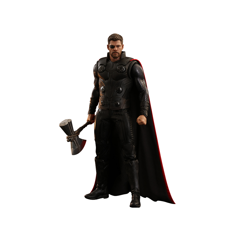 Hot Toys Figure Mms474 - Marvel Comics - Avengers 3 : Infinity War - Thor Silver