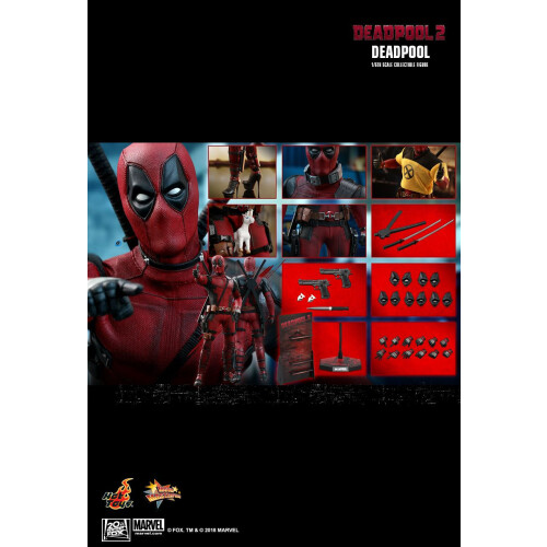 Hot Toys Figur Hot Toys MMS490 - Marvel Comics - DeadPool 2 - DeadPool 1