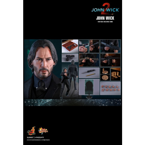 Hot Toys Figur Hot Toys MMS504 - John Wick : Chapter 2 - John Wick 1