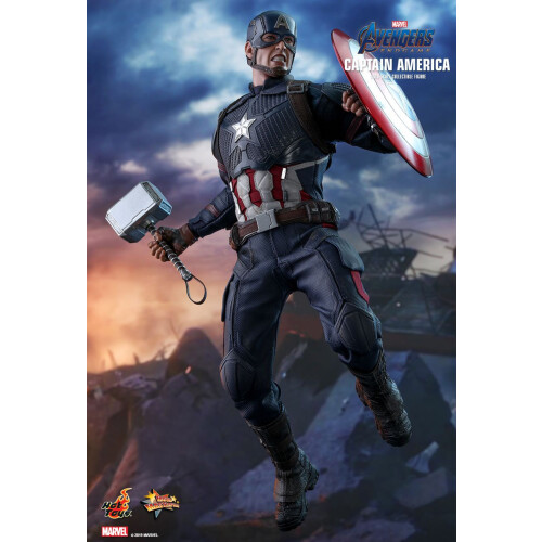Hot Toys Figur Hot Toys MMS536 - Marvel Comics - Avengers : Endgame - Captain America 2