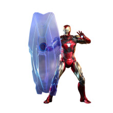 Figurina Hot Toys MMS543D38 -Marvel Comics - Avengers : Endgame - Iron Man Mark LXXXXV Battle Damaged Version