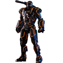 Figurine Hot Toys MMS553D35 - Marvel Comics - Iron Man 2 - Neon Tech War Machine