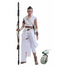 Figurine Hot Toys MMS559 - Star Wars : The Rise Of Skywalker - Rey And D-0