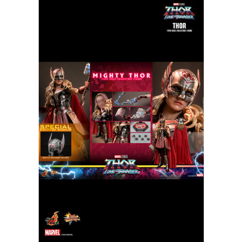 Hot Toys Figur Hot Toys MMS663B - Marvel Comics - Thor : Love And Thunder - Mighty Thor 1