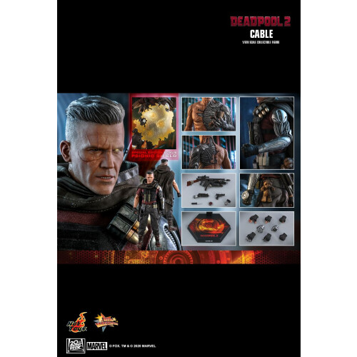 Hot Toys Figur Hot Toys MMS583 - Marvel Comics - Deadpool 2 - Cable Deluxe Version 1