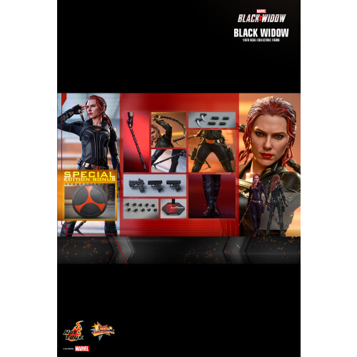 Hot Toys Figur Hot Toys MMS603D - Marvel Comics - Black Widow - Black Widow Deluxe Version 1