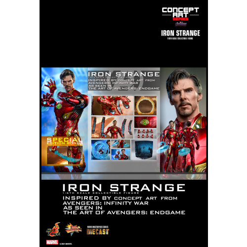 Hot Toys Figur Hot Toys MMS606D41 - Marvel Comics  - Avengers : EndGame - Iron Strange Deluxe Version 1