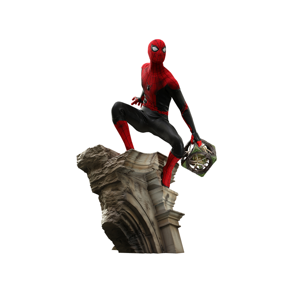 Figure Hot Toys MMS625 - Marvel Comics - Spider Man : No Way Home - Spider Man Battling Version-image-OPC-PBC82J2-NEW