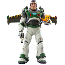 Hot Toys MMS635 Space Ranger Alpha Buzz Lightyear Deluxe Version 1/6 Scale Figure - Disney Pixar Lightyear w/ Sox & Wing Pack