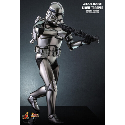 Hot Toys Figur Hot Toys MMS643 - Star Wars - Clone Trooper Chrome Version 2