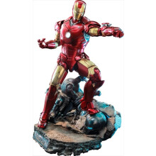 Figurine Hot Toys MMS664D48 - Marvel Comics - Iron Man - Iron Man Mark III 2.0 Deluxe Version
