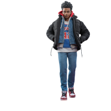 Figuur Hot Toys MMS710 - Marvel Comics - Spider Man : Across The Spider Verse - Miles Morales