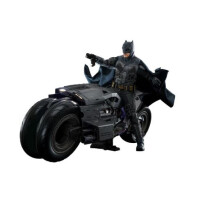 Figur Hot Toys MMS705 - DC Comics - The Flash - Batman & Batcycle