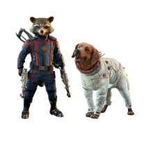 Figur Hot Toys MMS708 - Marvel Comics - Guardians Of The Galaxy Vol.3 - Rocket & Cosmo