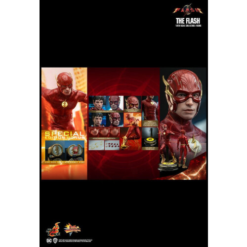 Hot Toys ειδώλιο Hot Toys MMS713B - DC Comics - The Flash - Flash Deluxe Version 1