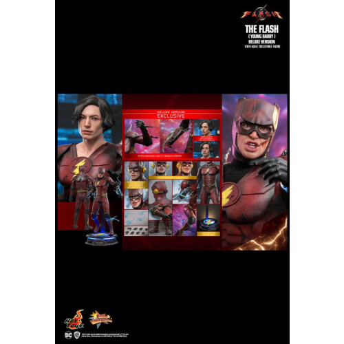 Hot Toys Figur Hot Toys MMS724 - DC Comics - The Flash - The Flash Young Barry Deluxe Version 1