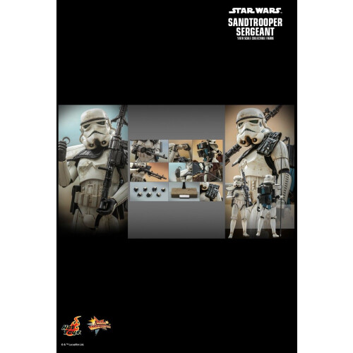 Hot Toys ειδώλιο Hot Toys MMS721 - Star Wars IV : A New Hope - Sandtrooper Sergeant 1
