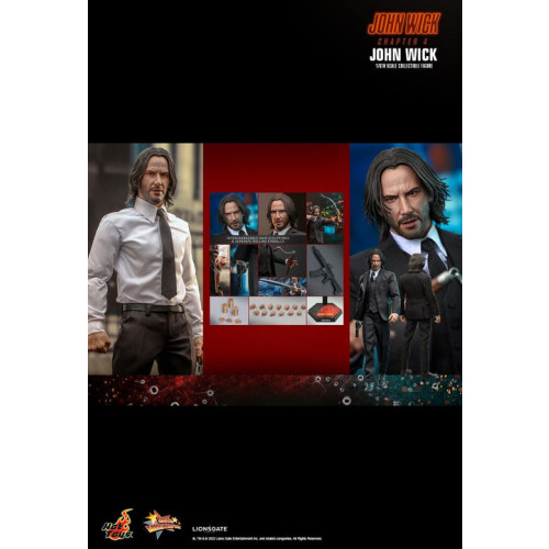 Hot Toys Figur Hot Toys MMS729 - John Wick : Chapter 4 - John Wick Standard Version 1