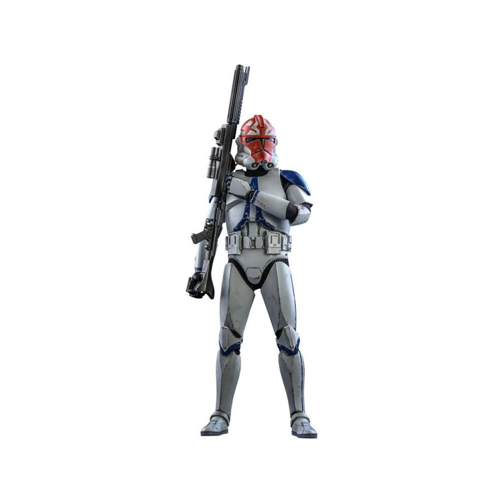 Hot Toys Figure Tms023 - Star Wars : The Clone Wars - 501St Battalion Clone Trooper Deluxe Version