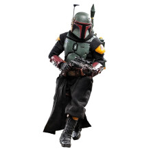 figurina Hot Toys TMS055D - Star Wars : The Mandalorian - Boba Fett Repaint Armor Version Deluxe Version