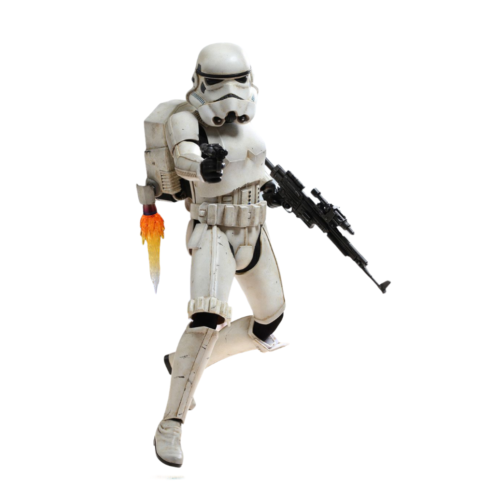 Hot Toys Figure Vgm23 - Star Wars Battlefront - Jumptrooper