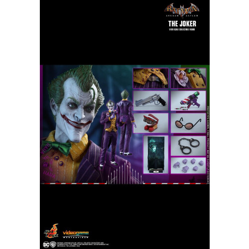 Hot Toys ειδώλιο Hot Toys VGM27 - DC Comics - Batman : Arkham Asylum - The Joker 1