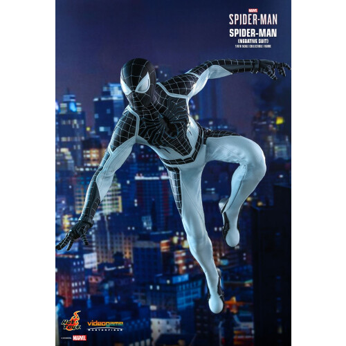 Hot Toys ειδώλιο Hot Toys VGM36 - Marvel Comics - Marvel's Spider-Man - Spider-Man Negative Suit 2