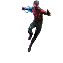 figuuri Hot Toys VGM55 - Marvel's Spider Man 2 - Miles Morales Upgraded Suit