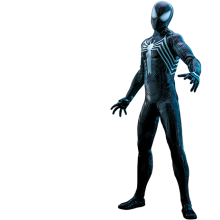 Figure Hot Toys VGM56B - Marvel's Spider Man 2 - Peter Parker Black Suit Deluxe Version