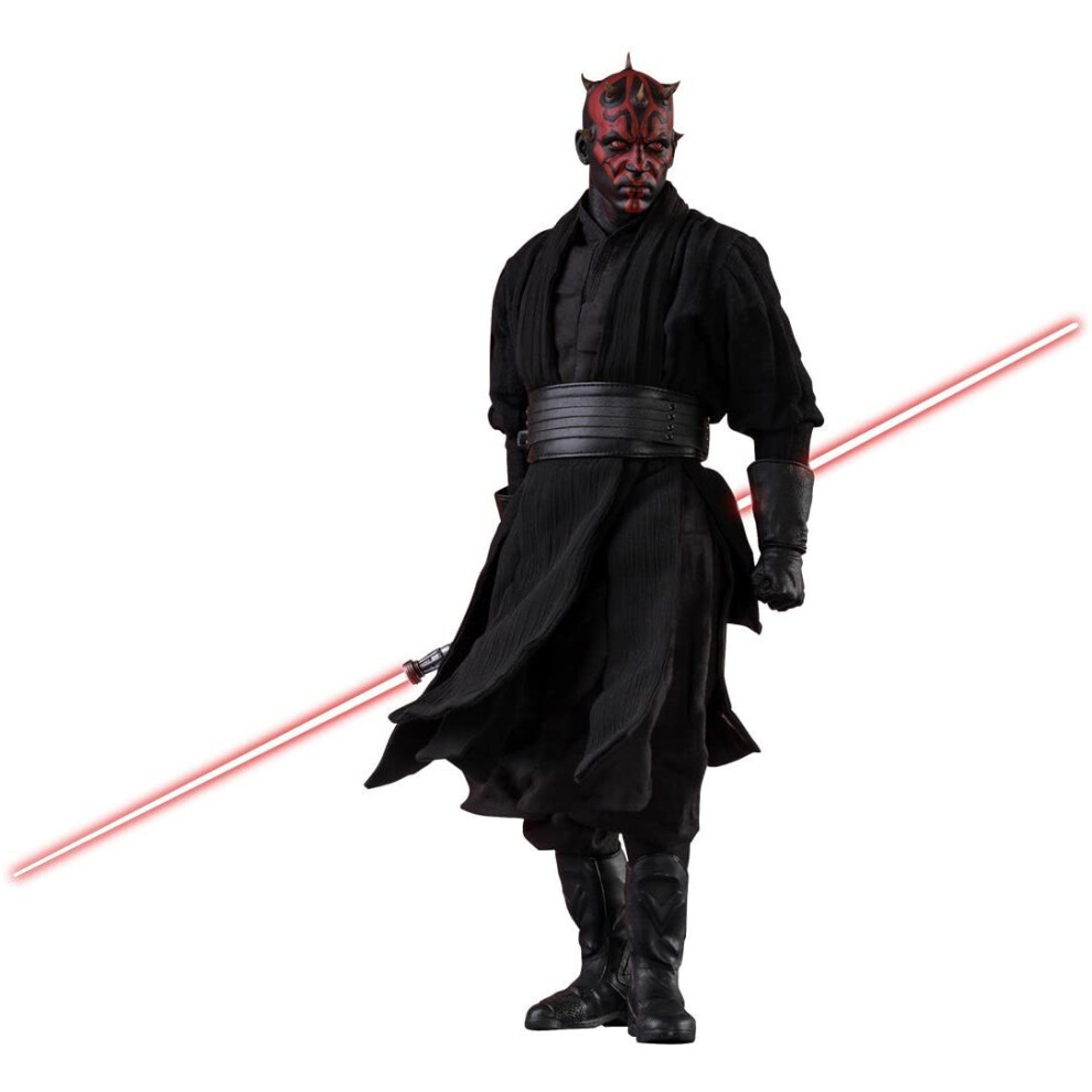 Hot Toys Figure Dx16 - Star Wars 1 : The Phantom Menace - Darth Maul Standard Version