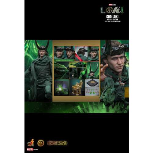 Hot Toys ειδώλιο Hot Toys DX41 - Marvel Comics - Loki - God Loki 1