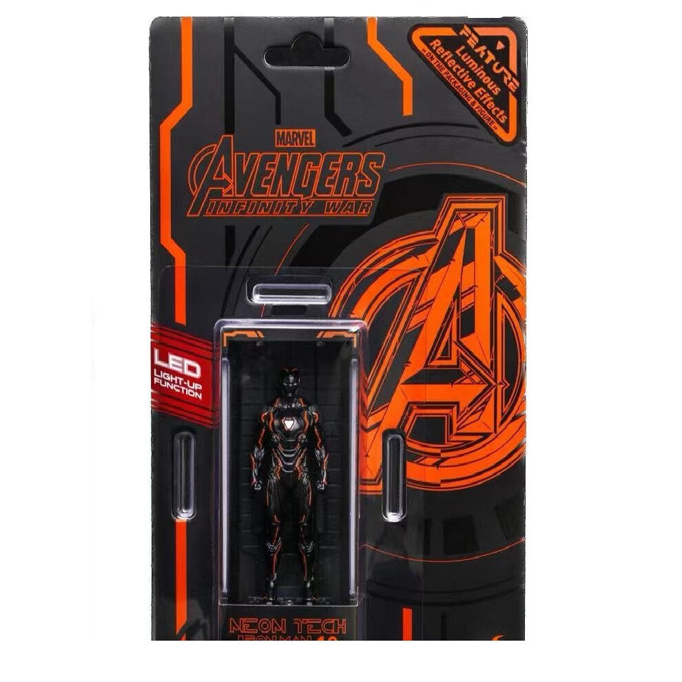 Hot Toys Figure Mmsc013 - Marvel Comics - Iron Man 2 - Neon Tech War Machine Hall Of Armor Miniature Collectible