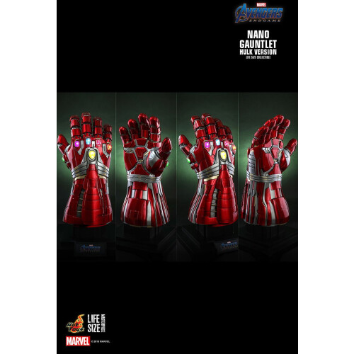 Hot Toys ειδώλιο Hot Toys LMS008 - Marvel Comics - Avengers : Endgame - Nano Gauntlet Hulk Version 2
