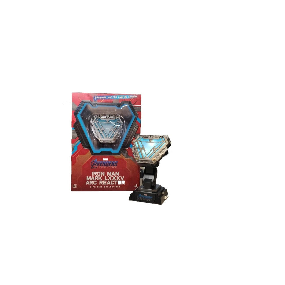 Hot Toys Figure Lms010 -Marvel Comics - Avengers : Endgame - Iron Man Mark Lxxxv Arc Reactor