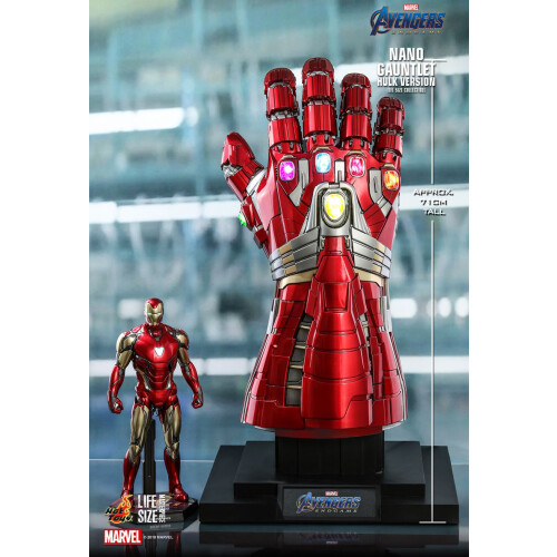 Hot Toys ειδώλιο Hot Toys LMS008 - Marvel Comics - Avengers : Endgame - Nano Gauntlet Hulk Version 1