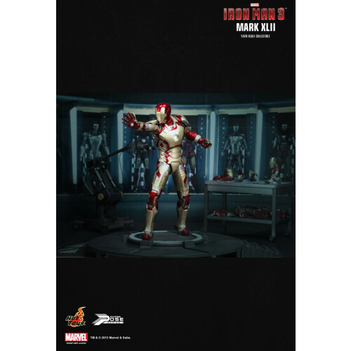 Hot Toys ειδώλιο Hot Toys PPS001 - Marvel Comics - Iron Man 3 - Power Pose Iron Man Mark 42 1