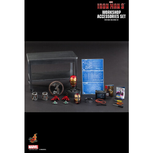 Hot Toys ειδώλιο Hot Toys ACS002 - Marvel Comics - Iron Man 3 - Workshop Accessories 1