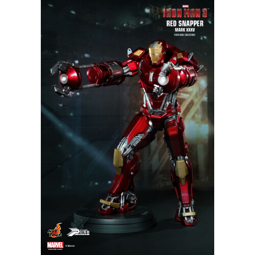 Hot Toys ειδώλιο Hot Toys PPS002 - Marvel Comics - Iron Man 3 - Power Pose Red Snapper 2