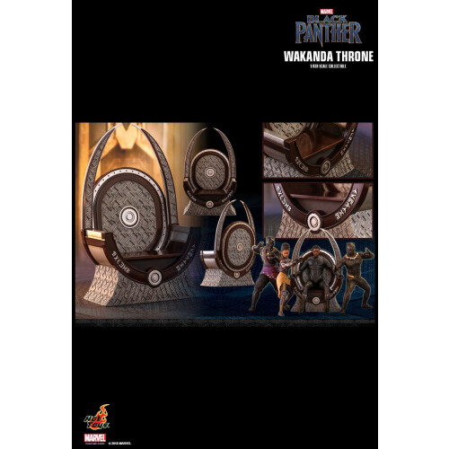 Hot Toys ειδώλιο Hot Toys ACS005 - Marvel Comics - Black Panther - Wakanda Throne 1