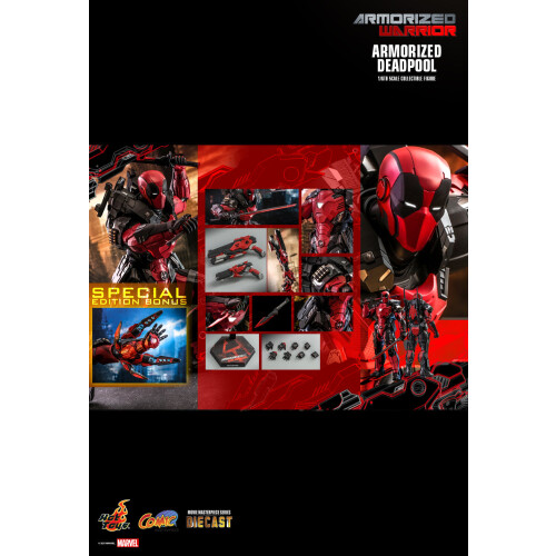 Hot Toys ειδώλιο Hot Toys CMS09D42 - Marvel Comics - Armorized Deadpool Deluxe Version 1