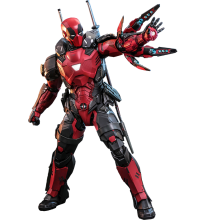 figúrka Hot Toys CMS09D42 - Marvel Comics - Armorized Deadpool Deluxe Version