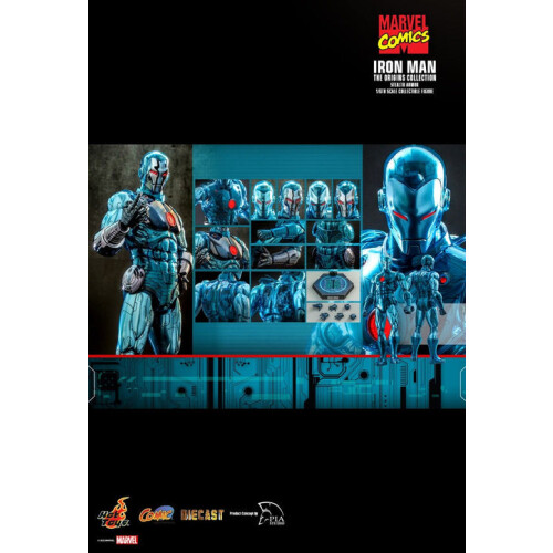 Hot Toys ειδώλιο Hot Toys CMS012D46 - Marvel Comics - Iron Man Stealth Armor Version 1