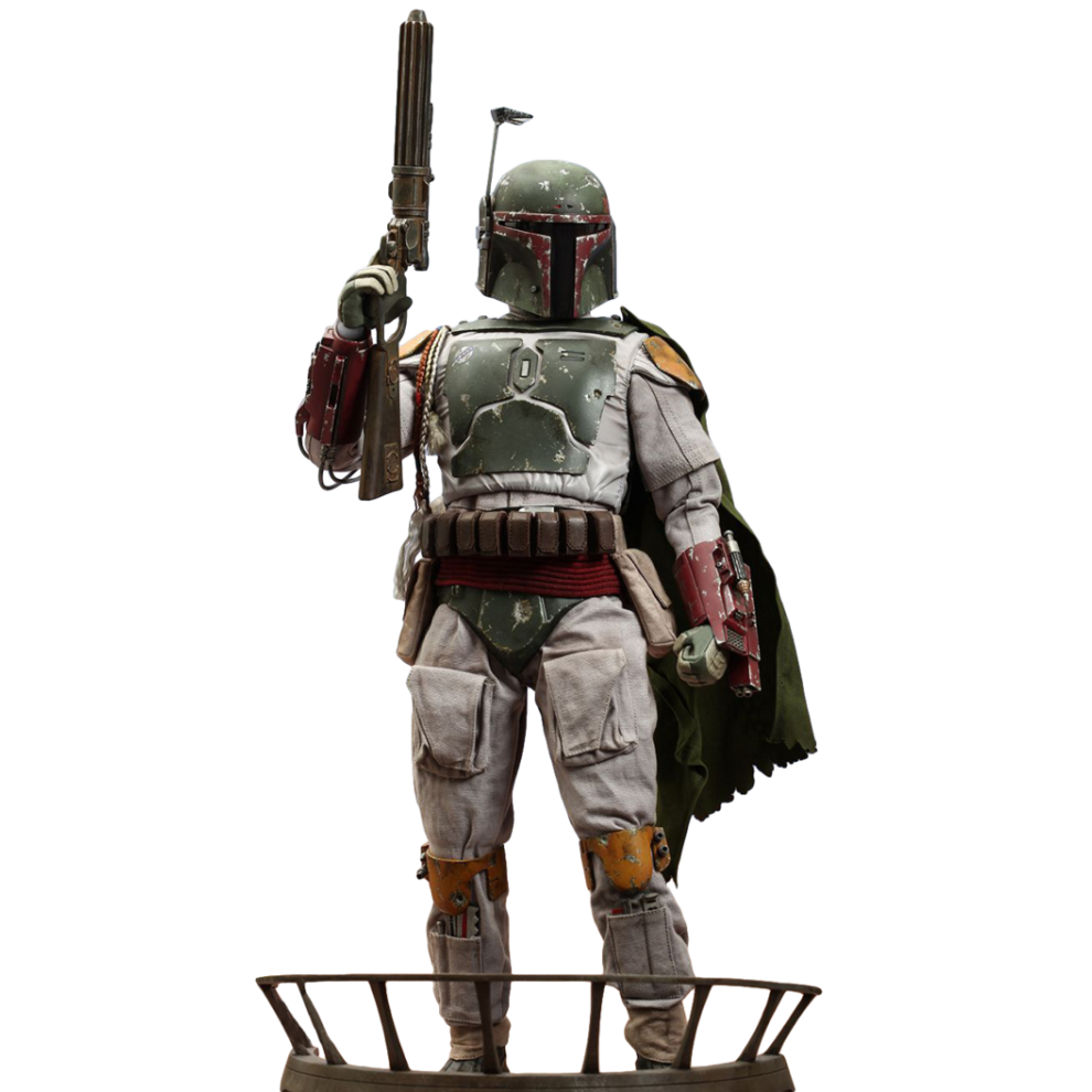 Hot Toys Figure Qs003 - Star Wars 6 : Return Of The Jedi - Boba Fett Deluxe Version